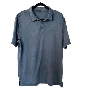 Travis Mathew Men's Short Sleeve Heather Navy Golf Polo Size XL GUC